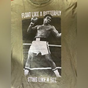 Muhammad Ali Float Like A Butterfly Sting Like A Bee 2016 Official T-shirt XL